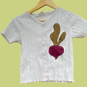 Upcycled Beet Shirt